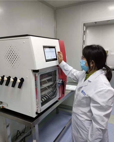 骏德冻干机走进尚泰生物助力大健康产业